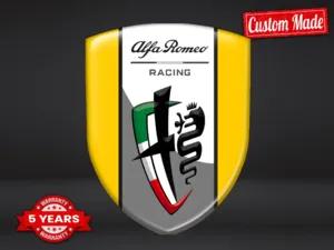 Alfa Romeo Silikonaufkleber Auto Robust Universal Hochwertig